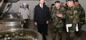 Prima vizită de lucru a noului Ministru al Apărării (foto)