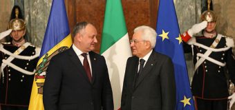 Dodon l-a invitat, Matarella a acceptat! Președintele Italiei va veni în R.Moldova