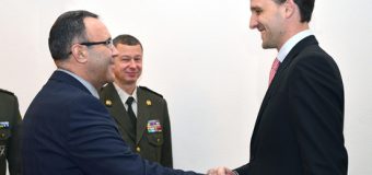 Eugen Sturza la întrevedere cu ambasadorul Ucrainei în Republica Moldova