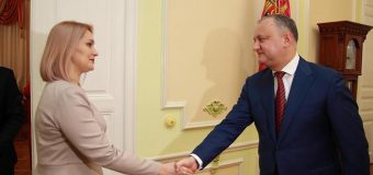 Igor Dodon a semnat decretul de numire în funcție a președintelui ANI