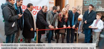 Deputați din Parlamentul European, senatori italieni și diaspora – la deschiderea primului birou de reprezentanță din Orhei în Italia