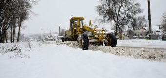 Capacitate maximă la deszăpezirea drumurilor din Orhei (foto)