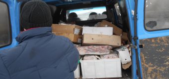 La Drochia a fost nimicit un lot de carne de peste 1700 de kilograme