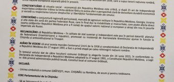 Prima suburbie a Chișinăului care a votat Declarația de Unire