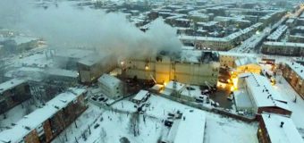Zi de doliu în Rusia, după incendiul devastator din Kemerovo
