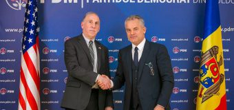 Vlad Plahotniuc a avut o întrevedere cu Ambasadorul SUA la Chișinău