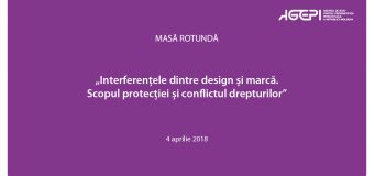 Agenţia de Stat pentru Proprietatea Intelectuală organizează o masa rotundă. Detalii