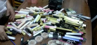 Produse cosmetice, de peste 80 mii lei, ascunse în tavanul unui vagon al trenului Odessa-Chișinău