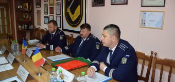 Schimb de experiență dintre INP şi Poliția Județului Vaslui din România