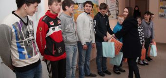 Reprezentanții CCRM, la școala internat din municipiul Bălți