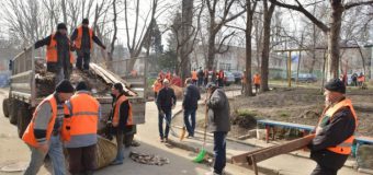 Iată câți oameni au participat la Marea curăţenie de primăvară din Chișinău