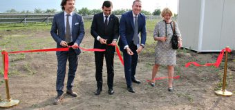 A fost inaugurat cel mai mare parc solar din Republica Moldova (foto)