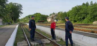 Un bărbat cu probleme psihice, reîntors familiei după o noapte de căutări la frontieră