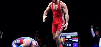Luptătorul moldovean de stil greco-roman a cucerit medalia de bronz la Europene