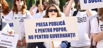 Ziua Mondială a Libertății Presei, marcată printr-un marș al solidarității (foto)