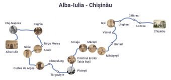 România și Republica Moldova aprind Flacăra Unirii la Alba Iulia