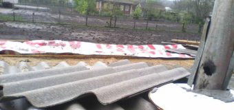 Mai multe localități din nordul țării au fost afectate în urma ploilor