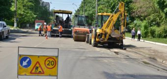 Începând de astăzi, o stradă din Chișinău va fi suspendată