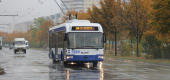 Circulația troleibuzelor cu nr. 2, 10 și 24 a fost reluată, la doar o zi de la sistare