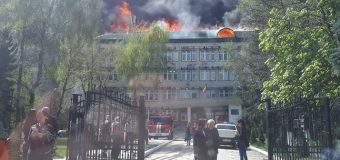 Guvernul a alocat mijloace financiare pentru lichidarea consecințelor incendiului de la Institutul de Zoologie