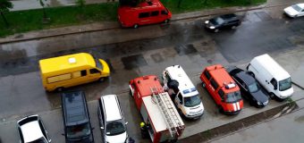 Incendiu pe strada Ginta Latină din Capitală