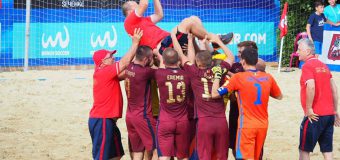 Victorie pentru naţionala Moldovei de fotbal pe plajă