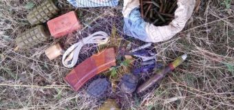 Loturi impunătoare de muniţii şi substanţe explozive, descoperite de ofițerii SIS