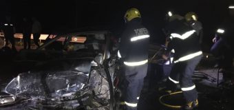 Doi bărbați prinși între fiarele unei mașini pe traseul Rezina – Orhei (VIDEO)