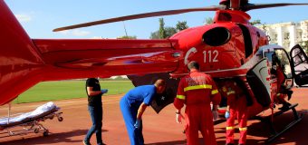 Un echipaj aero-medical SMURD din Iași – într-o misiune de urgență în R. Moldova