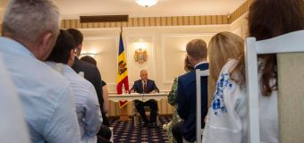 Ce au discutat șeful statului și reprezentanții diasporei moldovenești din mai multe țări