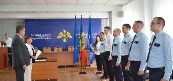 Zi cu emoții pentru cinci noi angajați ai Serviciului Vamal (foto)