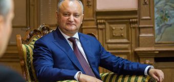 Președintele Dodon: Actuala Găgăuzie este un exemplu de dezvoltare pentru alte regiuni ale Moldovei