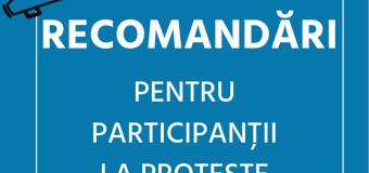 (DOC) Recomandări pentru participanții la proteste