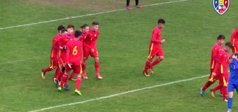 Naționala de juniori U-15 a Moldovei a obţinut o nouă victorie