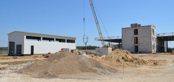 (FOTO)Noul post vamal de la ”Palanca”: Până la această etapă au fost construite rețelele electrice, de alimentare cu gaze și apă