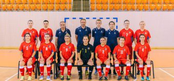 Naționala feminină a Moldovei la futsal va disputa două meciuri amicale cu reprezentanta din România