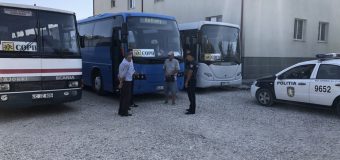 Mai multe autobuze ce transportă elevi la instituțiile de învățământ – verificate