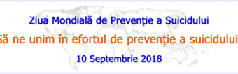Pe întreg teritoriul Republicii este marcată Ziua Mondială de prevenire a suicidului