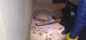 Arme şi muniţii, depistate în sudul ţării