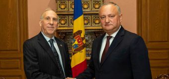 Președintele Republicii Moldova a avut o întrevedere de rămas bun cu James D. Pettit, Ambasadorul Extraordinar şi Plenipotenţiar al SUA