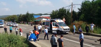 Cetățeni ai R. Moldova – implicați într-un accident de circulație în România
