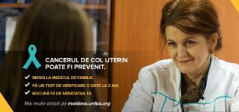 Primul studiu național despre prevenirea cancerului de col uterin va fi realizat în Republica Moldova