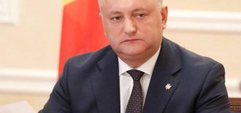 Președintele Dodon preconizează întrevederi cu mai mulți șefi de stat, la Dușanbe