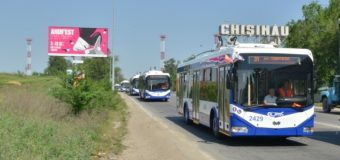 În Chișinău se deschid 2 rute noi de troleibuz