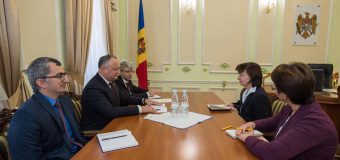 Președintele Dodon și Ambasadoarea Ganninger – prima întrevedere de lucru