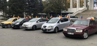 Unioniștii – cu un marș automobilistic prin toate sectoarele Chișinăului