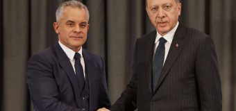 Plahotniuc către Erdogan: Relațiile dintre Moldova și Turcia au progresat mult în ultimii trei ani