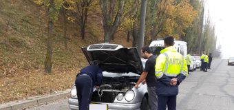 Verificări pe teritoriul Chișinăului! Conducătorii auto, în special taximetriştii – în atenția Poliției Capitalei și ANTA