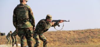 Militarii din Forţele Speciale ale Republicii Moldova şi României – la poligonul de la Bulboaca
