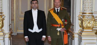 Ambasadorul Republicii Moldova în Marele Ducat de Luxemburg a prezentat scrisorile de acreditare la Palatul Regal